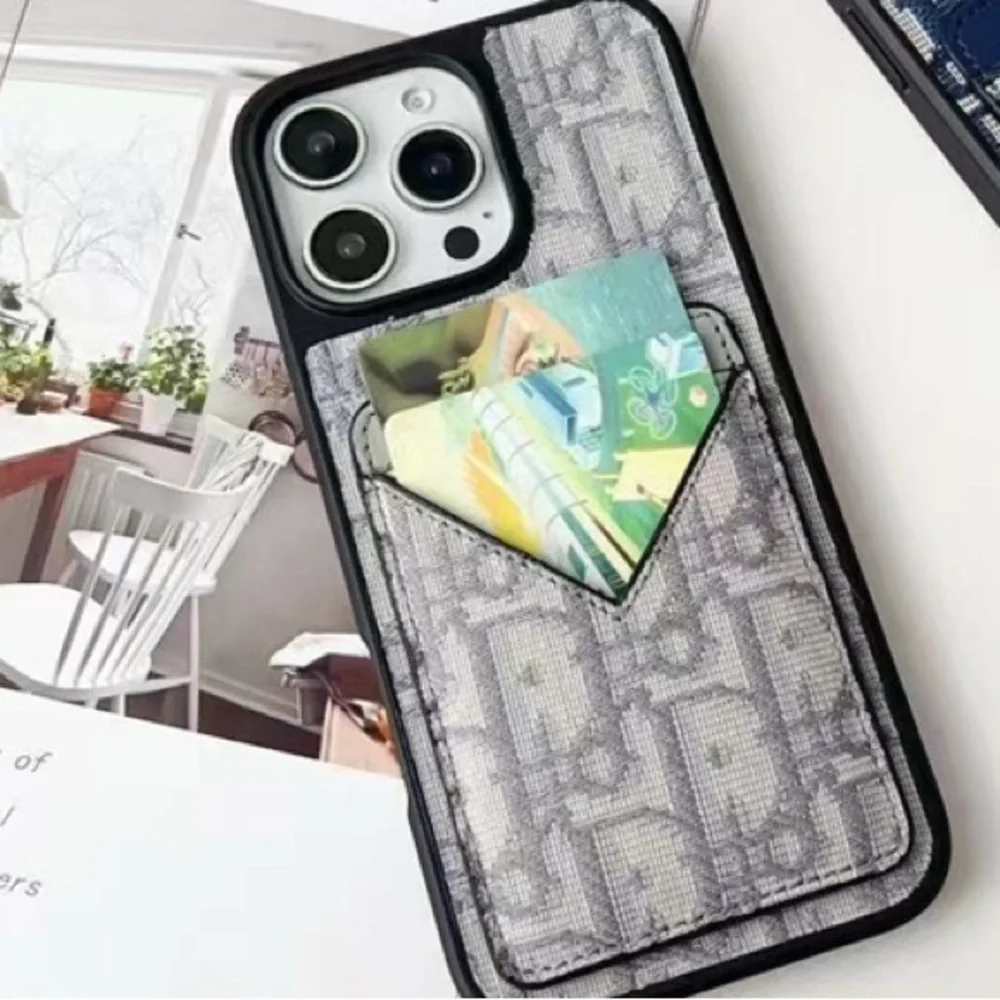 FASHION iPhone 16 Pro Phone Case With Card Holder